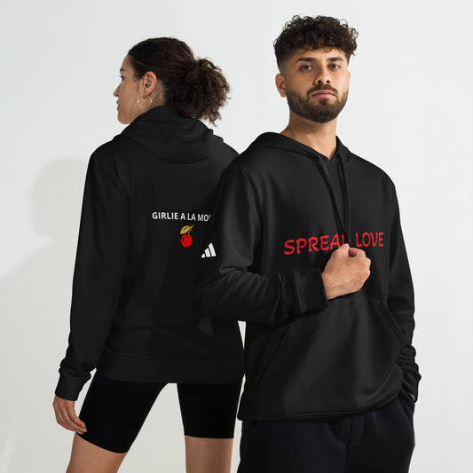 Spread Love - Adidas fleece hoodie