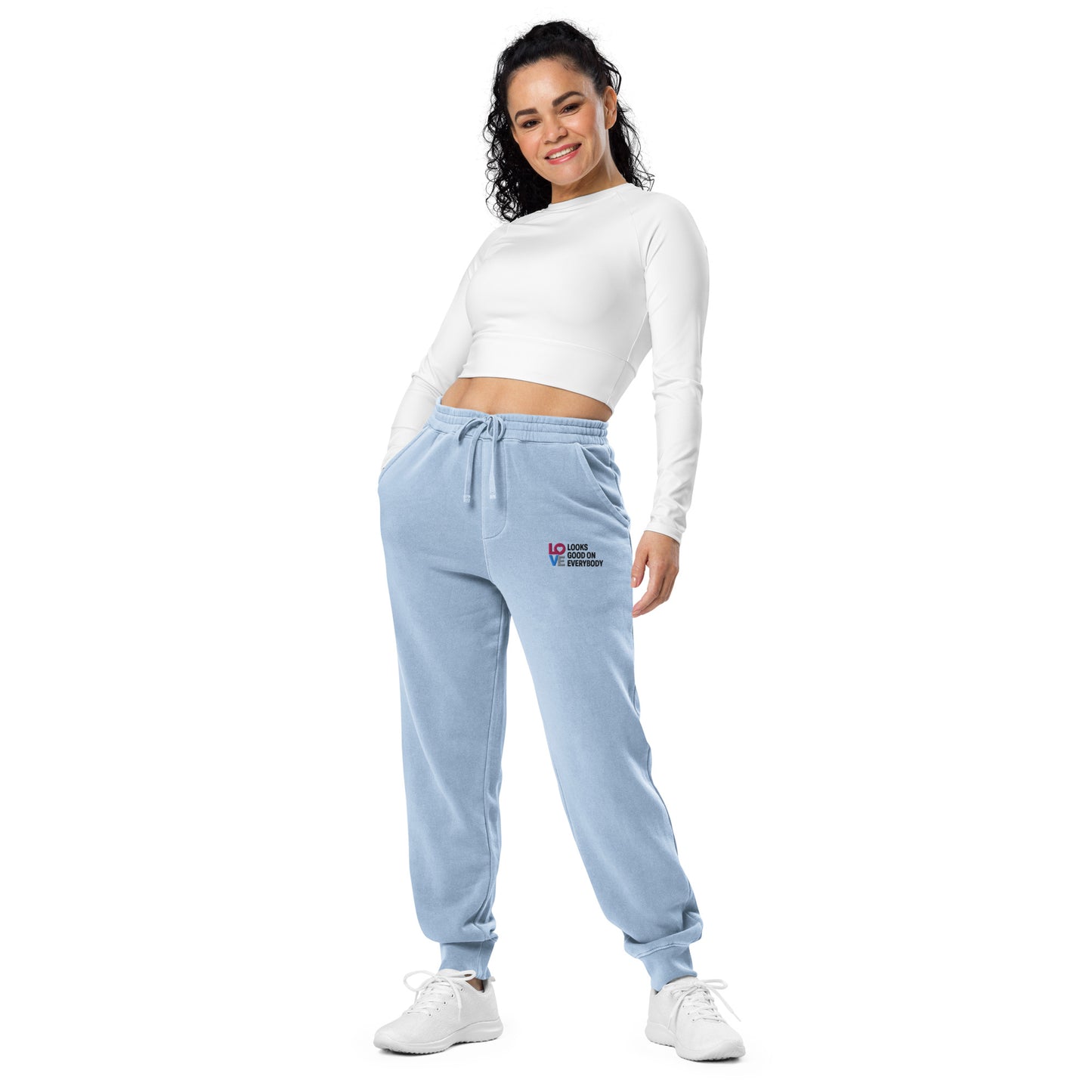 LOVE LOOKS GOOD - Unisex Sweatpants