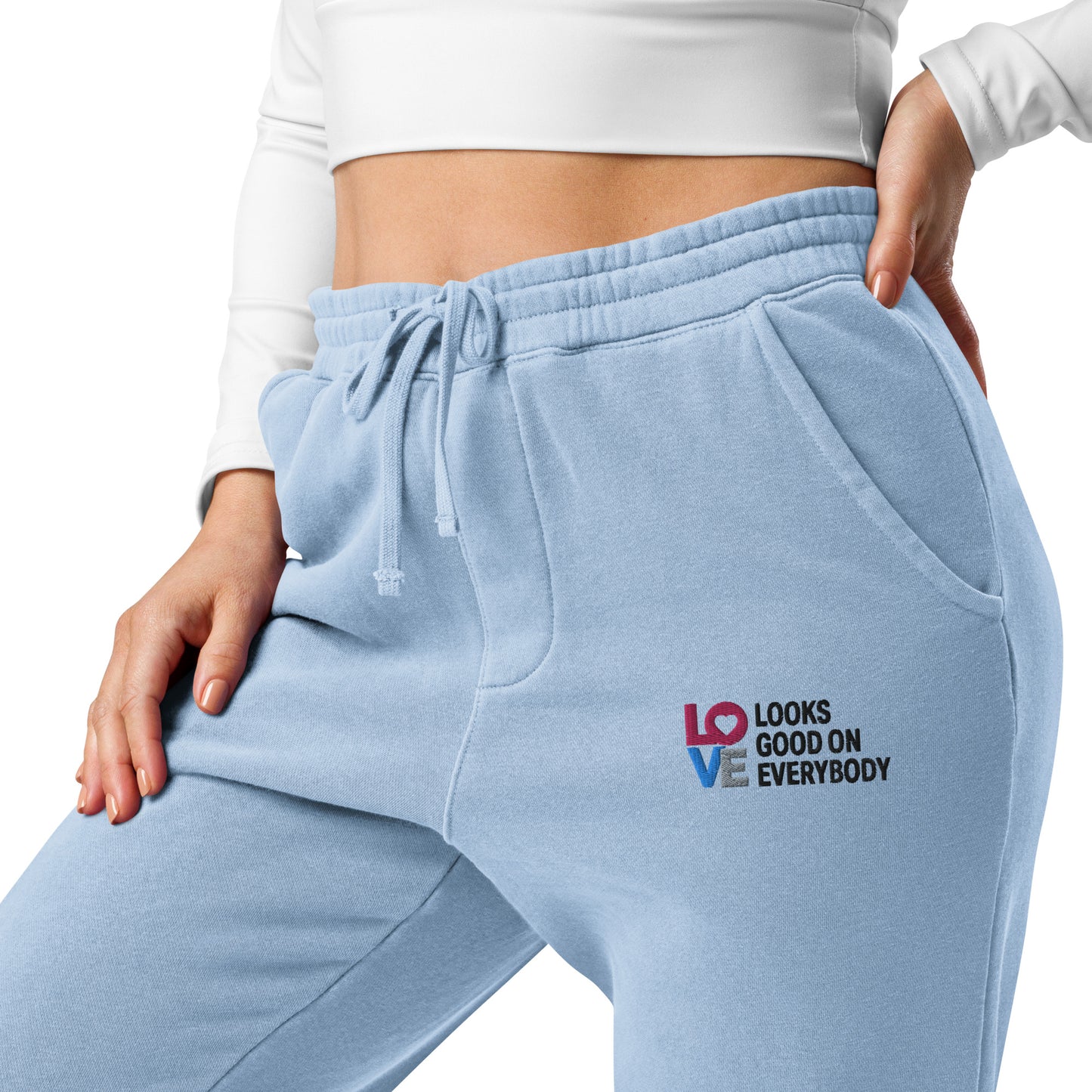 LOVE LOOKS GOOD - Unisex Sweatpants