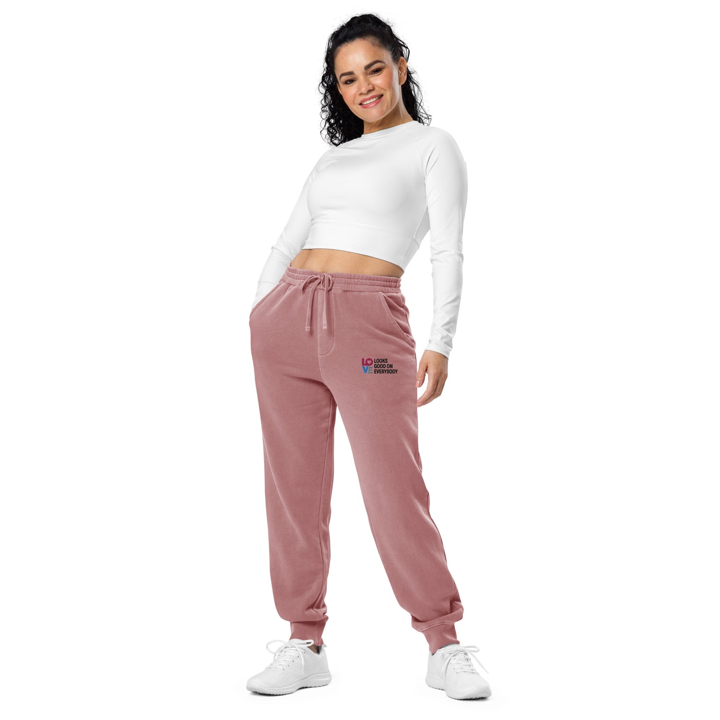 LOVE LOOKS GOOD - Unisex Sweatpants