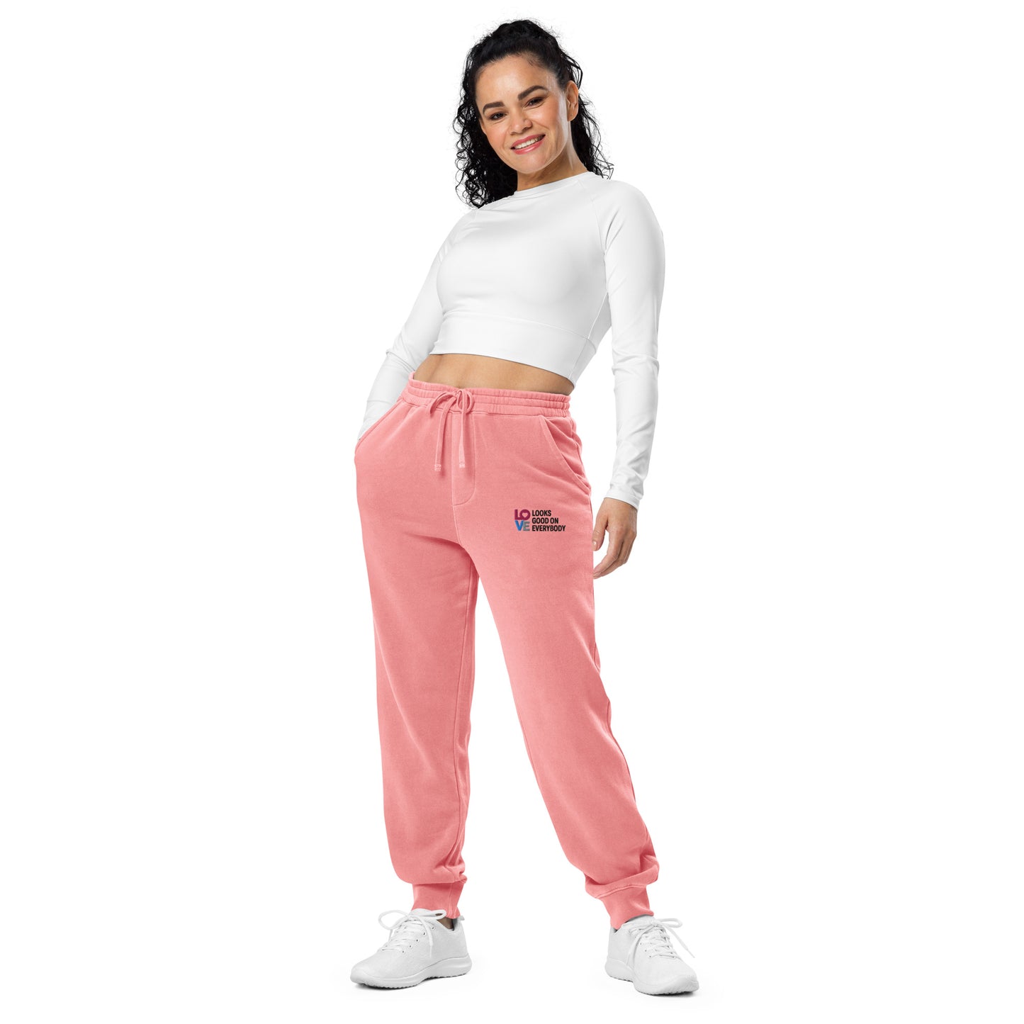 LOVE LOOKS GOOD - Unisex Sweatpants