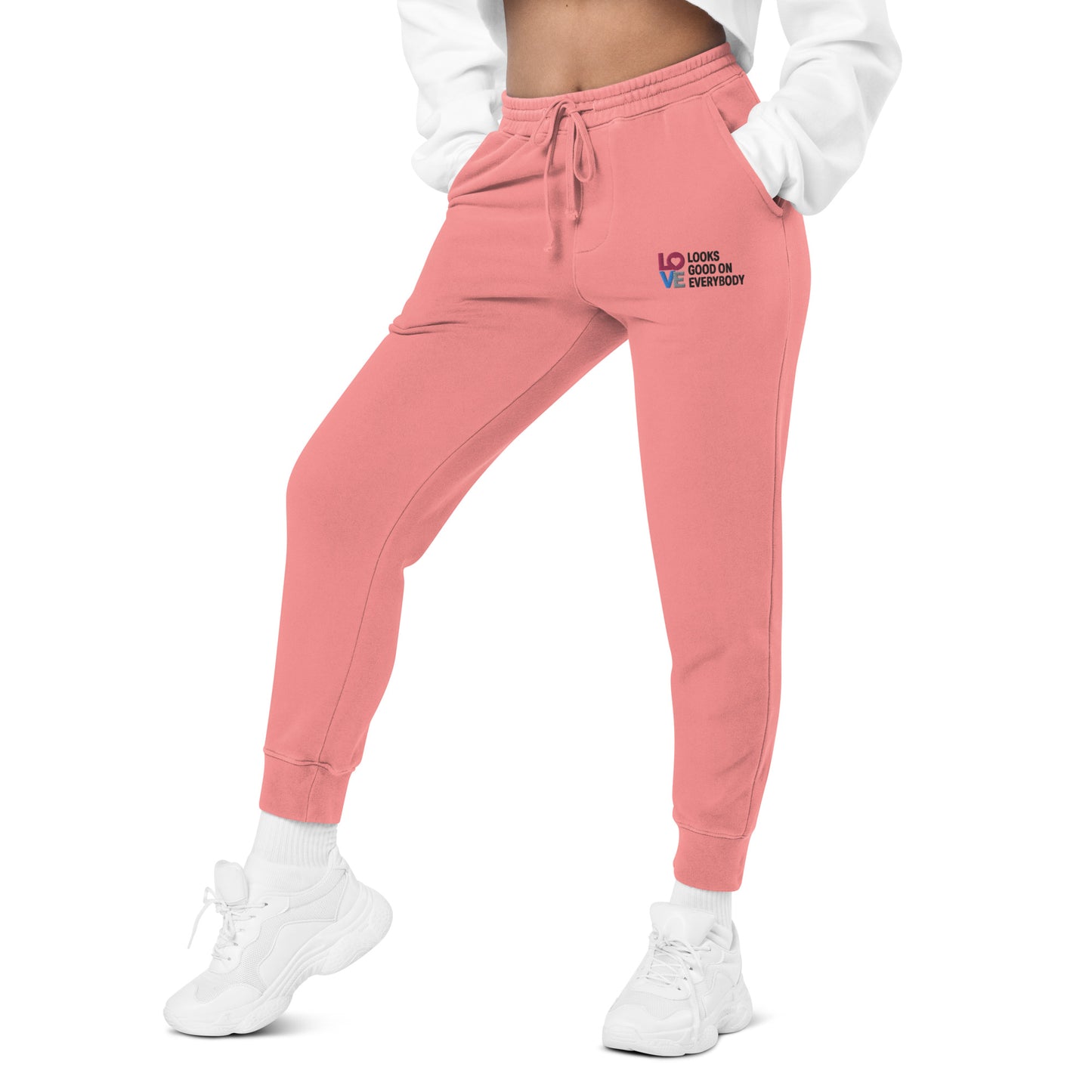 LOVE LOOKS GOOD - Unisex Sweatpants