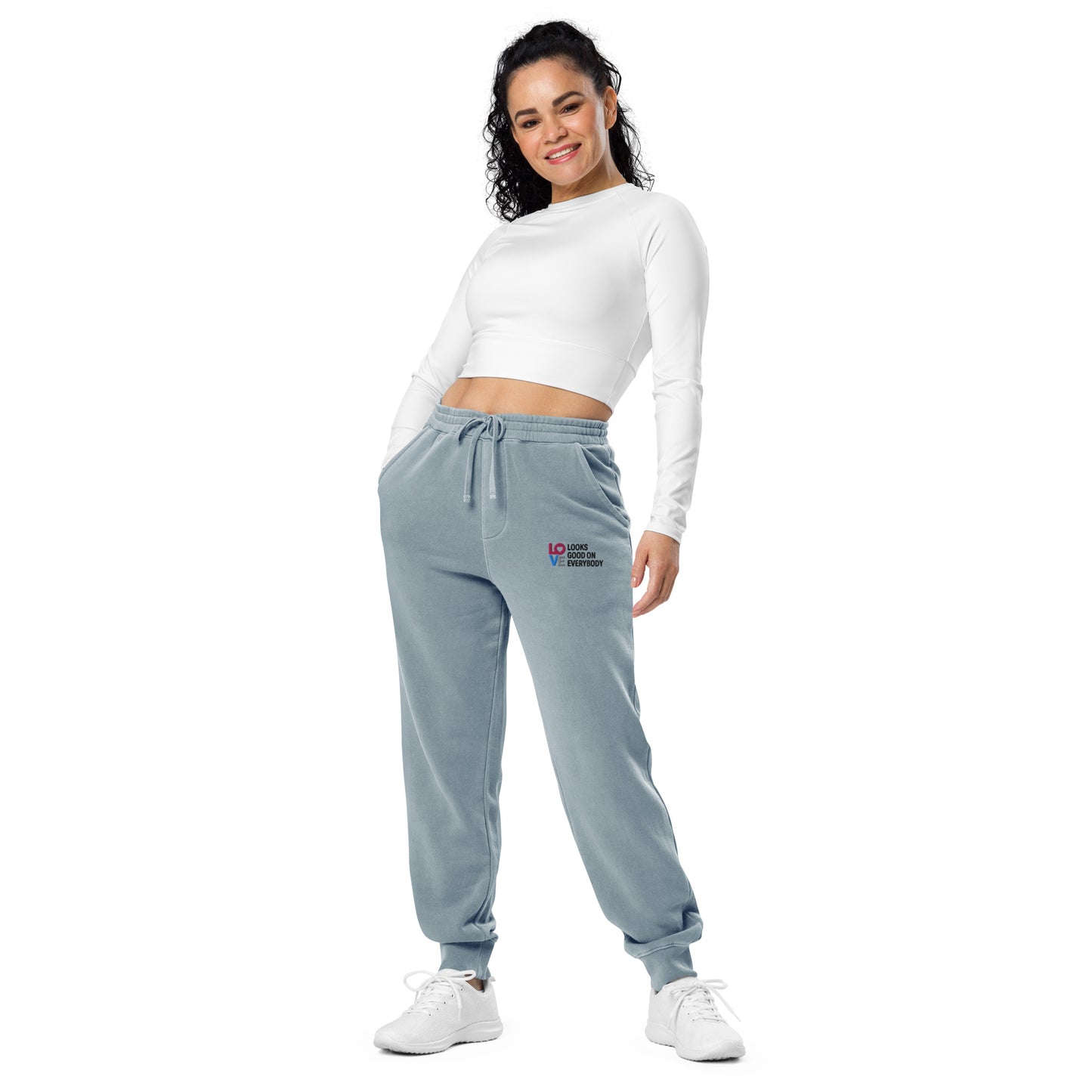 LOVE LOOKS GOOD - Unisex Sweatpants