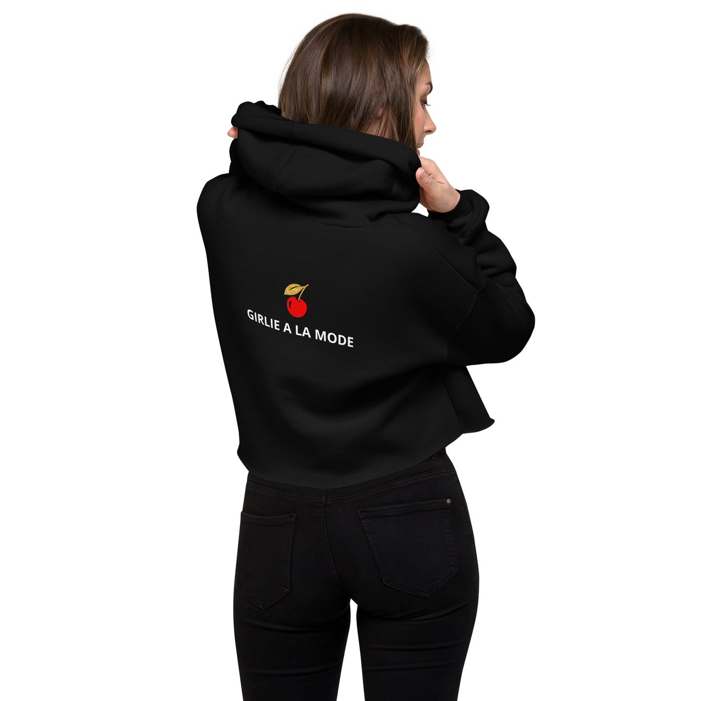 LOVE LOOKS GOOD - Crop Hoodie