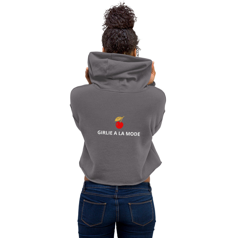 LOVE LOOKS GOOD - Crop Hoodie