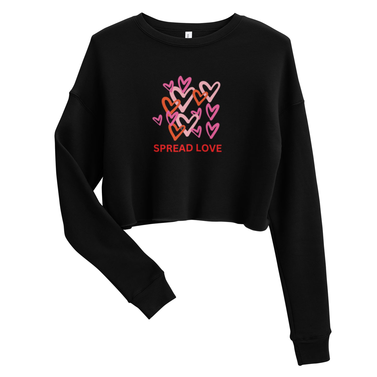 THE LOVE Crop Sweatshirt