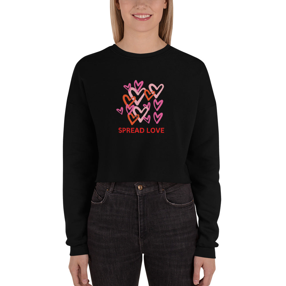 THE LOVE Crop Sweatshirt