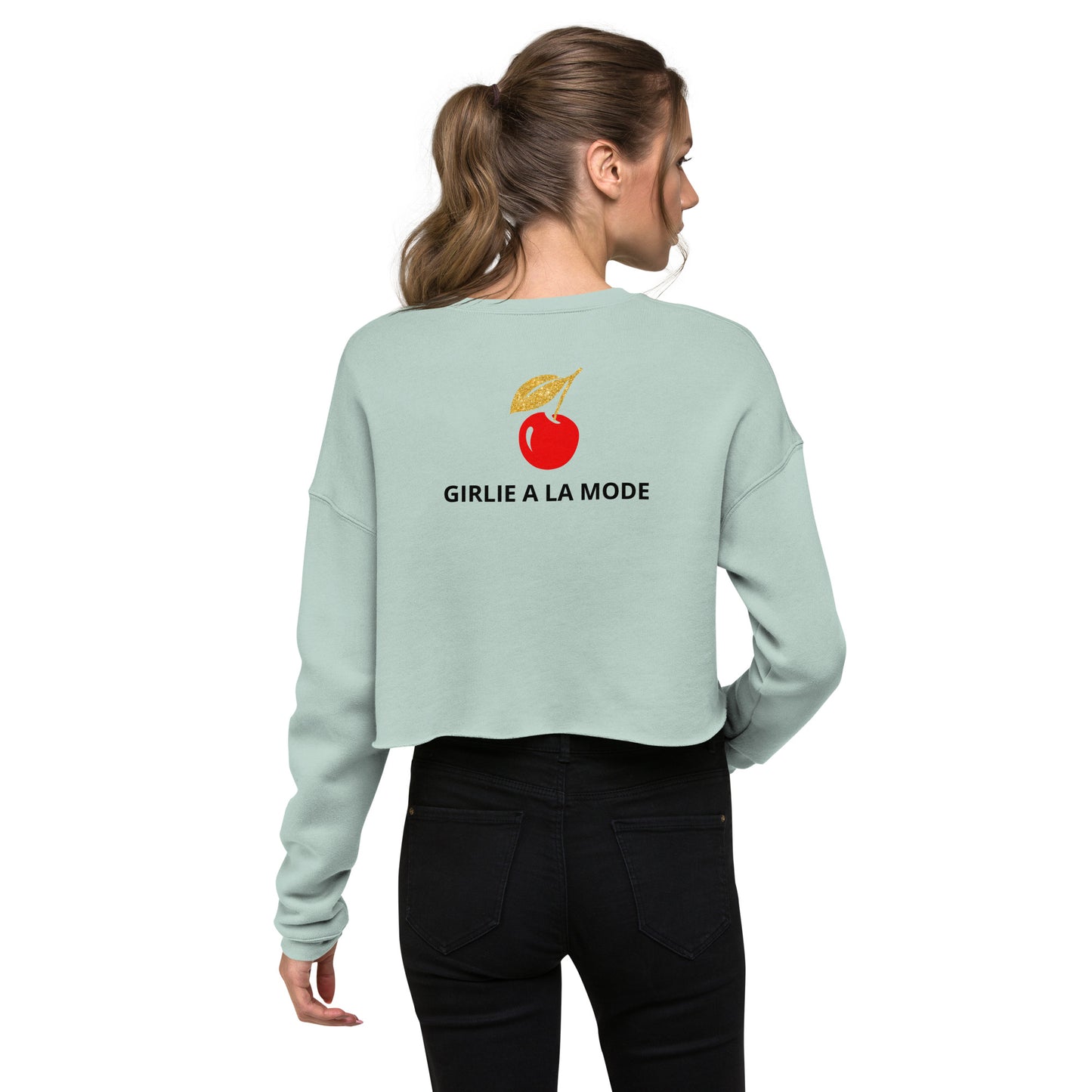 THE LOVE Crop Sweatshirt