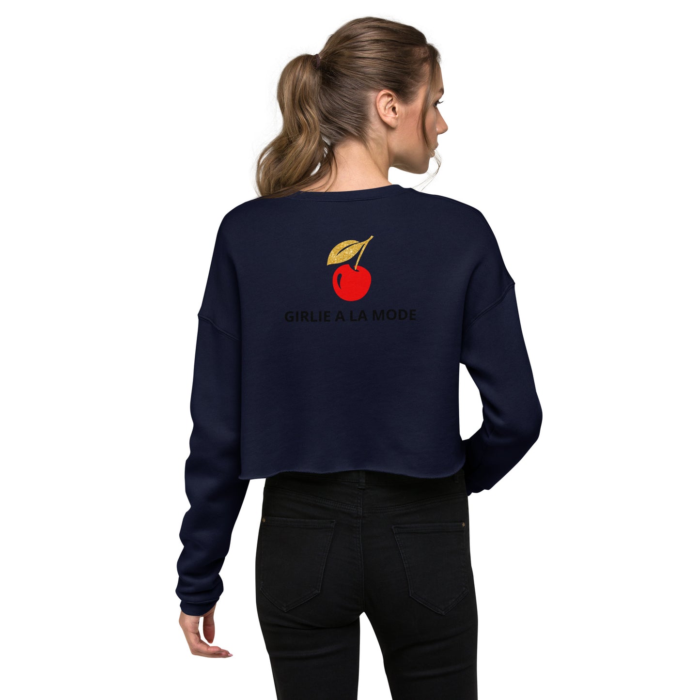 THE LOVE Crop Sweatshirt